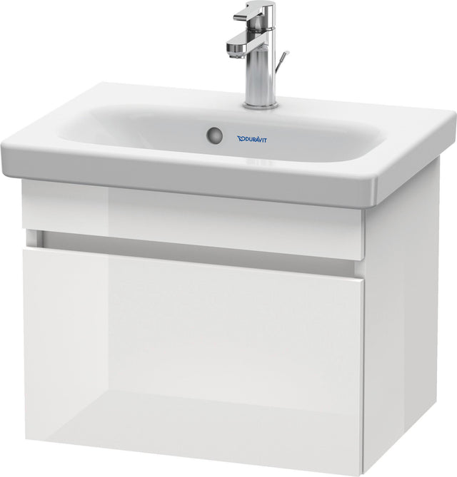 DURAVIT DuraStyle Waschtischunterbau wandhängend Eiche Terra Weiß Matt 500 mm
