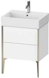 DURAVIT Waschtischunterbau XVIU 584 mm Nussbaum mitte matt für Vero Air – Badmöbel