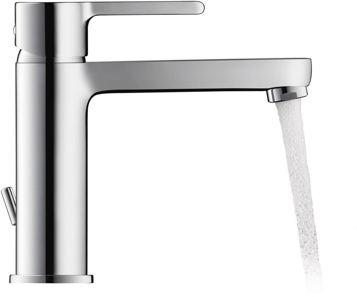 DURAVIT B.2 Einhebel-Waschtischmischer mit Zugstange, Chrom – 138,5 mm Ausladung