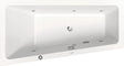 Duravit No.1 Whirlwanne 1500x800mm trapezförmig mit Jet-System, weiß