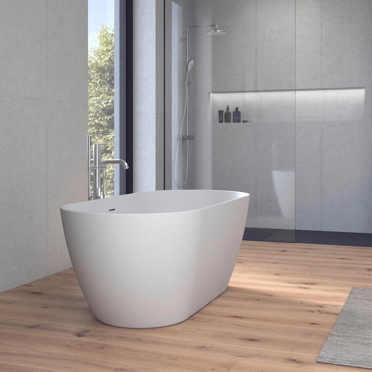 Duravit Duschsystem C.1 mit Brausemischer, Keramikmischsystem, Schwarz Matt
