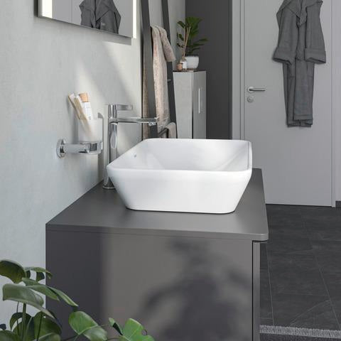 Duravit D-Neo Aufsatzbecken 400x400mm Weiß mit HygieneGlaze – Quadratisches Design