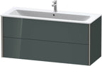 dolomiti grey hochglanz / Mitteldichte Faserplatte (MDF) / 2Schubk.,champ.matt/dolom.grey