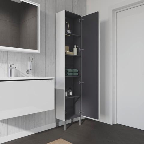 DURAVIT Sockelfuß Universal 152x44x10 mm, 2 Stück, Chrom – Badmöbel-Füße