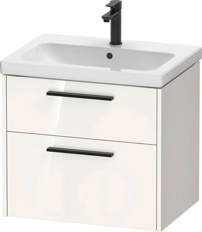DURAVIT D-Code 2.0 Wandhängender Waschtischunterbau 634 mm Eiche mit Soft-Close