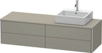 steingrau seidenmatt / Mitteldichte Faserplatte (MDF) / grau