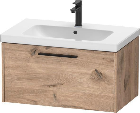Duravit D-Code 2.0 Waschtischunterbau wandhängend 784 mm Weiß Matt mit Auszug und Soft-Close