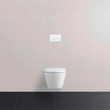 DURAVIT DuraSystem Betätigungsplatte Beta 100 Dual Flush Aufgesetzt Schwarz Matt