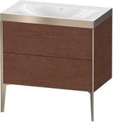 DURAVIT XViu c-bonded Waschtischset bodenstehend 800 mm mit 2 Auszügen und Push-Open