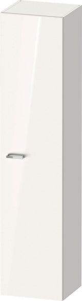 DURAVIT XBase Hochschrank 400x358x1760mm, 1 Tür, Anschlag L/R, Nussbaum Dunkel