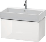 Duravit L-Cube Waschtischunterbau 784 mm taupe supermatt mit Tip-On-Technik