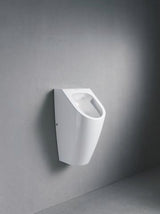 DURAVIT Urinal ME by Starck, spülrandlos, Zulauf hinten, ohne Fliege, weiß