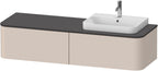 taupe supermatt / taupe supermatt / rechts