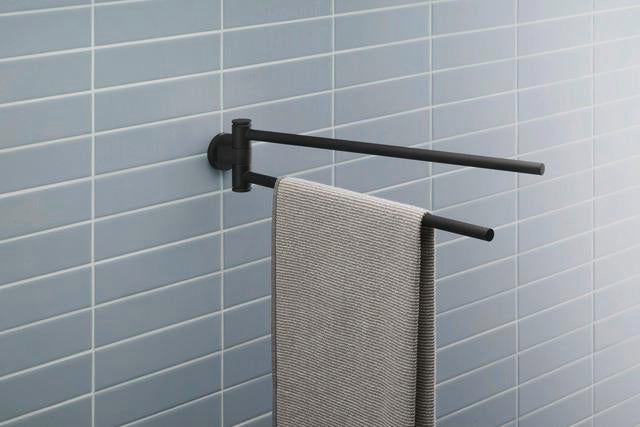 DURAVIT D-Code Handtuchhalter 2-armig schwenkbar 447 mm Chrom