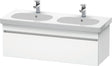 Duravit DuraStyle Waschtischunterbau 1150 mm wandhängend, 1 Auszug, weiß matt – mit Soft-Close