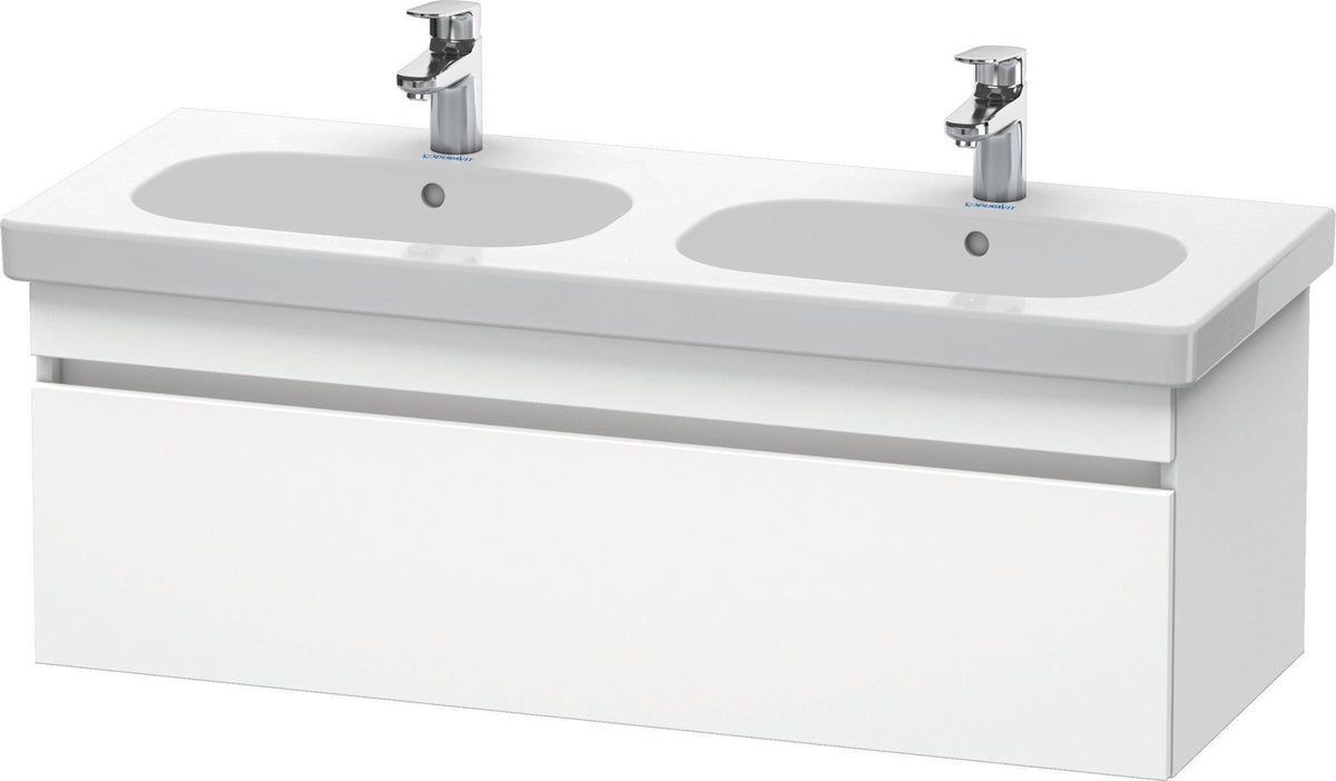 Duravit DuraStyle Waschtischunterbau 1150 mm wandhängend, 1 Auszug, weiß matt – mit Soft-Close