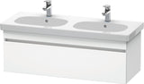Duravit DuraStyle Waschtischunterbau 1150 mm wandhängend, 1 Auszug, weiß matt – mit Soft-Close