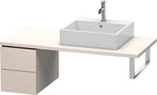 2 Schubkästen / sonstige / US für Konsole L-Cube 400x320x548mm 2 Schubkästen, Taupe