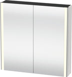 Spanplatte / weiß / Spiegelschrank Xsquare XS7112 Weiß hg . 155x800x800mm