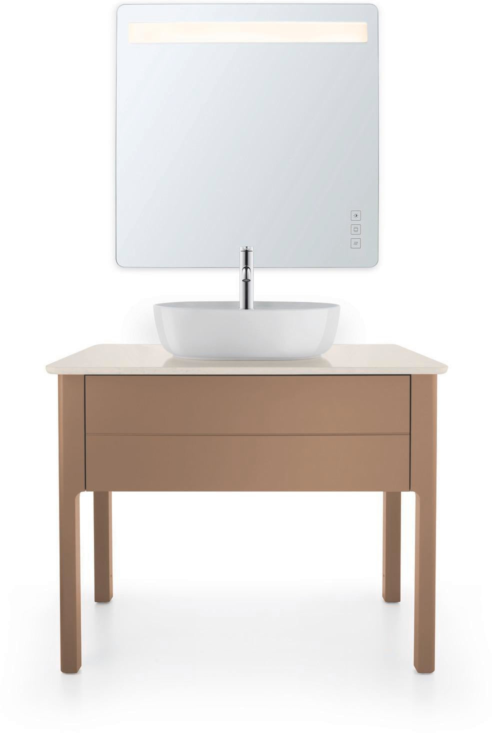 Duravit C.1 Einhebel-Waschtischmischer 91 mm Schwarz Matt – Ohne Zugstange