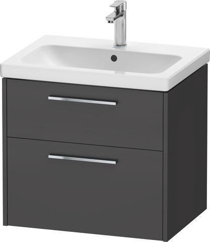 DURAVIT D-Code 2.0 Wandhängender Waschtischunterbau 634 mm Eiche mit Soft-Close