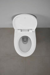 DURAVIT Univavo WC-Sitz Oval Tief 451mm mit Absenkautomatik, Weiß