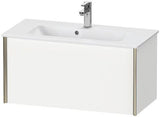 Duravit Waschtischunterbau XVIU Compact 810 mm weiß matt mit Tip-On-Technik für ME by Starck