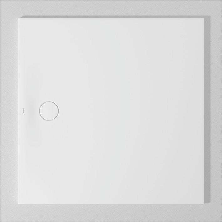 DURAVIT Tempano Duschwanne 800x800x40 mm Weiß – Quadratisch, flächenbündig, Sanitäracryl