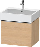 DURAVIT D-Neo Waschtischunterbau 584 mm wandhängend mit 1 Auszug, Griff Bronze, Weiß Matt