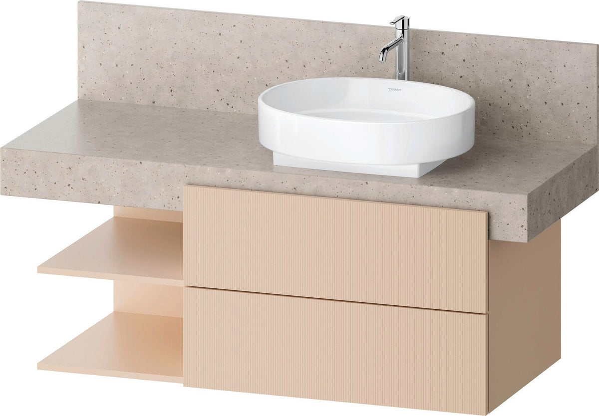 Duravit Balcoon Konsolenwaschtischunterbau 1200 mm mit 2 Schubkästen und Push-Open
