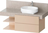 Duravit Balcoon Konsolenwaschtischunterbau 1200 mm mit 2 Schubkästen und Push-Open
