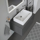 Duravit Vero Aufsatzbecken 600 mm weiß geschliffen ohne Überlauf ohne Hahnloch