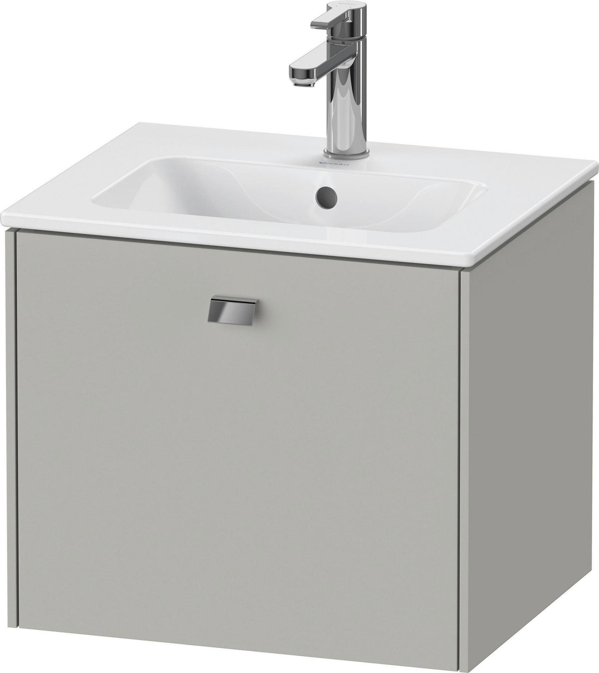 DURAVIT Waschtischunterbau Brioso 520 mm wandhängend weiß matt mit 1 Auszug und Soft-Close