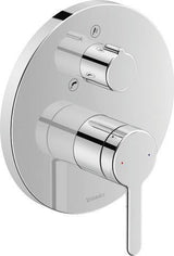 DURAVIT C.1 Einhebel-Wannenmischer Unterputz mit Keramikmischsystem in Chrom