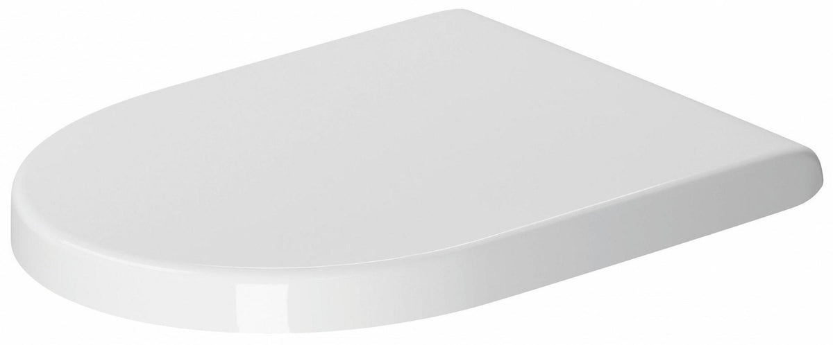 DURAVIT WC-Sitz Starck 3 Vital, Duroplast, Edelstahl-Scharniere, weiß, ohne Absenkautomatik