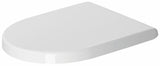 DURAVIT WC-Sitz Starck 3 Vital, Duroplast, Edelstahl-Scharniere, weiß, ohne Absenkautomatik