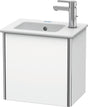 Duravit Waschtischunterbau XSquare, 1 Tür, links, 400x410x289 mm, Weiß Matt