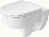 DURAVIT D-Code Wand-WC 540 mm spülrandlos weiß – Tiefspüler, wandhängend