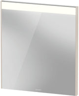 DURAVIT Brioso Spiegelschrank mit Beleuchtung 700x620x45 mm Eiche Natur – Badspiegel mit LED