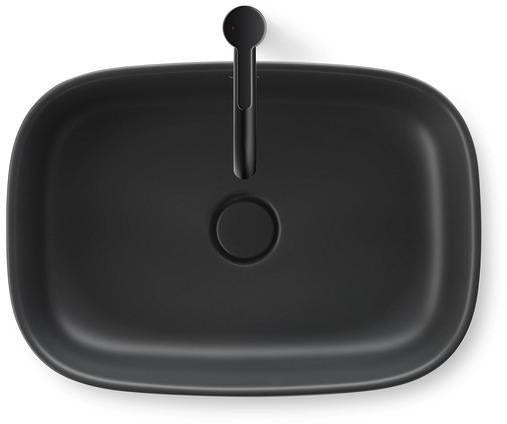 DURAVIT Zencha Aufsatzbecken 550 mm – Weiß, ohne Hahnloch & Überlauf, DuraCeram