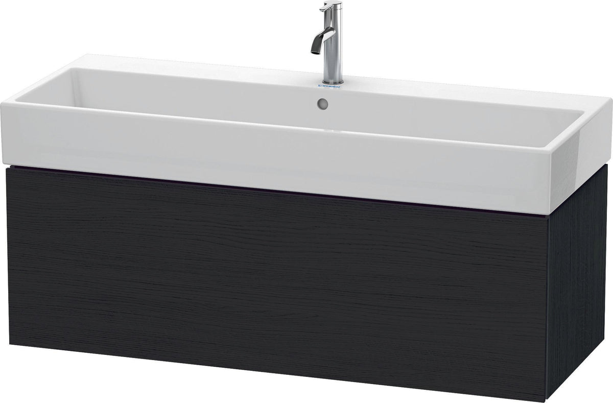 DURAVIT L-Cube Waschtischunterbau 1184 mm, 1 Auszug, Weiß Matt, Tip-On