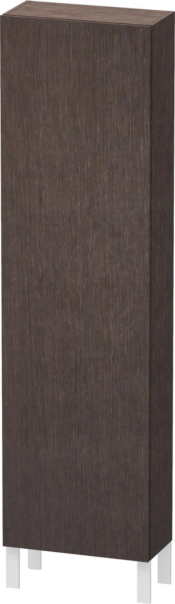 DURAVIT Hochschrank L-Cube 243x500x1760mm 1 Tür mediterrane Eiche wandhängend
