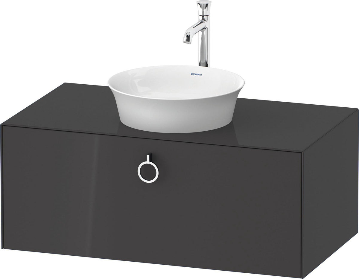 DURAVIT White Tulip Waschtischunterbau 1000 mm, 1 Auszug, wandhängend, weiß seidenmatt
