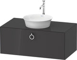 DURAVIT White Tulip Waschtischunterbau 1000 mm, 1 Auszug, wandhängend, weiß seidenmatt