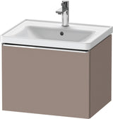 DURAVIT D-Neo Waschtischunterbau 584 mm betongrau matt mit 1 Auszug und Soft-Close