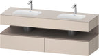 weiß / QA EWT m.Kon-WTU,1600x550x600mm,WPl:2 Ni-Bel,Taupe Superm,Ni:Basalt Matt,Deko
