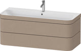Duravit Happy D.2 c-bonded Waschtischset 1175 mm wandhängend mit 2 Schubkästen und Tip-on Technik