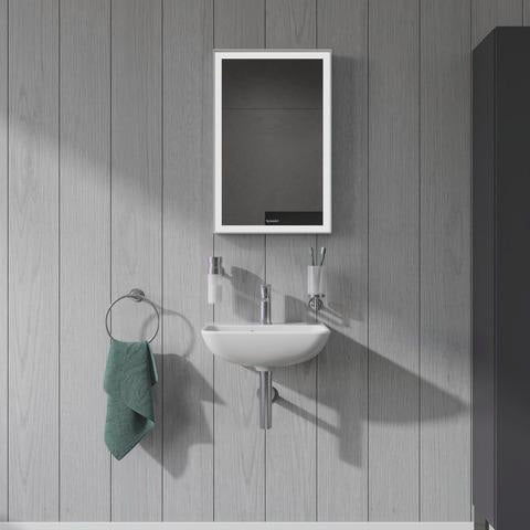 DURAVIT B.2 Einhebel-Waschtischmischer S ohne Zugstange, Chrom – Keramikmischsystem