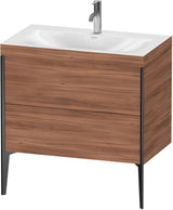 DURAVIT XViu c-bonded Waschtischset 800 mm mit 2 Auszügen, bodenstehend, Soft-Close