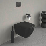DURAVIT WC-Sitz Happy D.2 Anthrazit matt mit Absenkautomatik und Edelstahl-Scharnieren